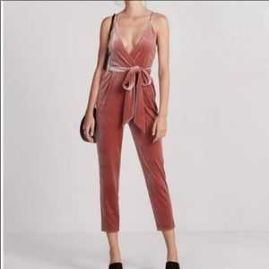 Express Velvet Jumpsuit